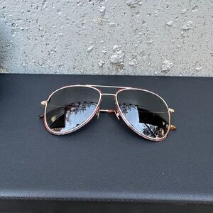 Saint Laurent Turtle Aviator Sunglasses